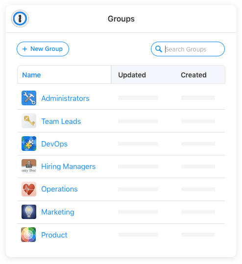 Create and manage groups